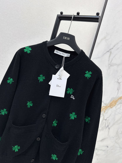 CD NEW embroidery cardigan