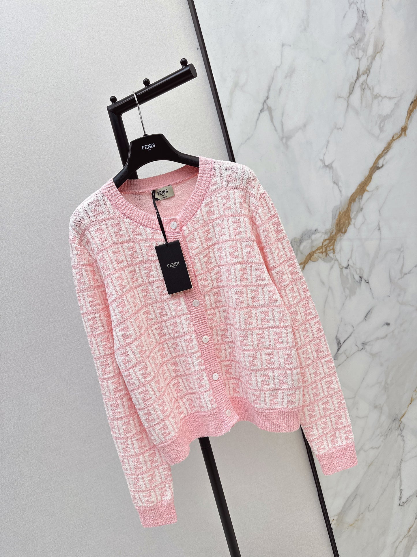 Fend NEW jacquard knit cardigan