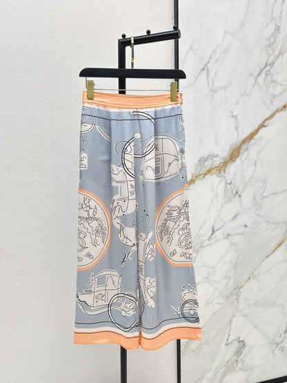 Herm NEW print straight pants