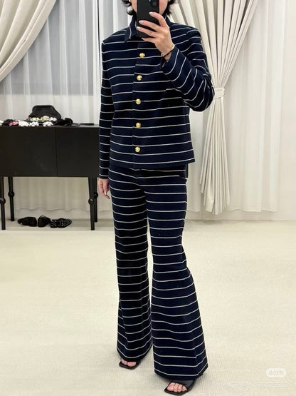 Chan NEW stripe flared pants