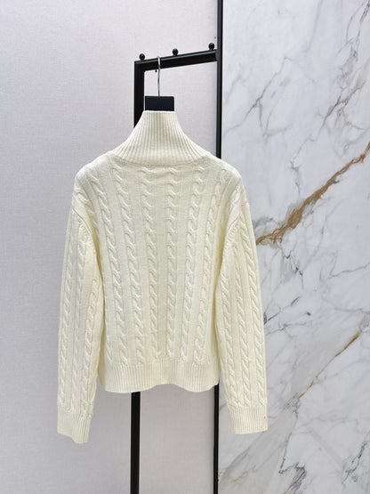 Ral NEW Half-zip wool sweater
