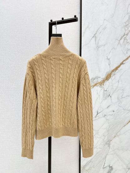 Ral NEW Half-zip wool sweater