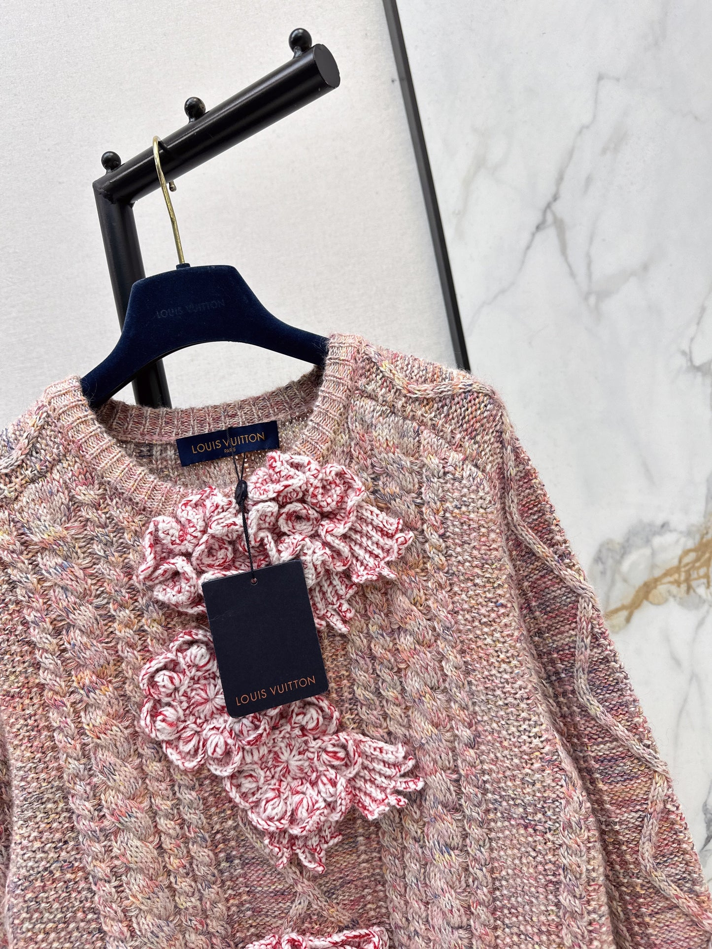 Louis NEW 3d floral sweater