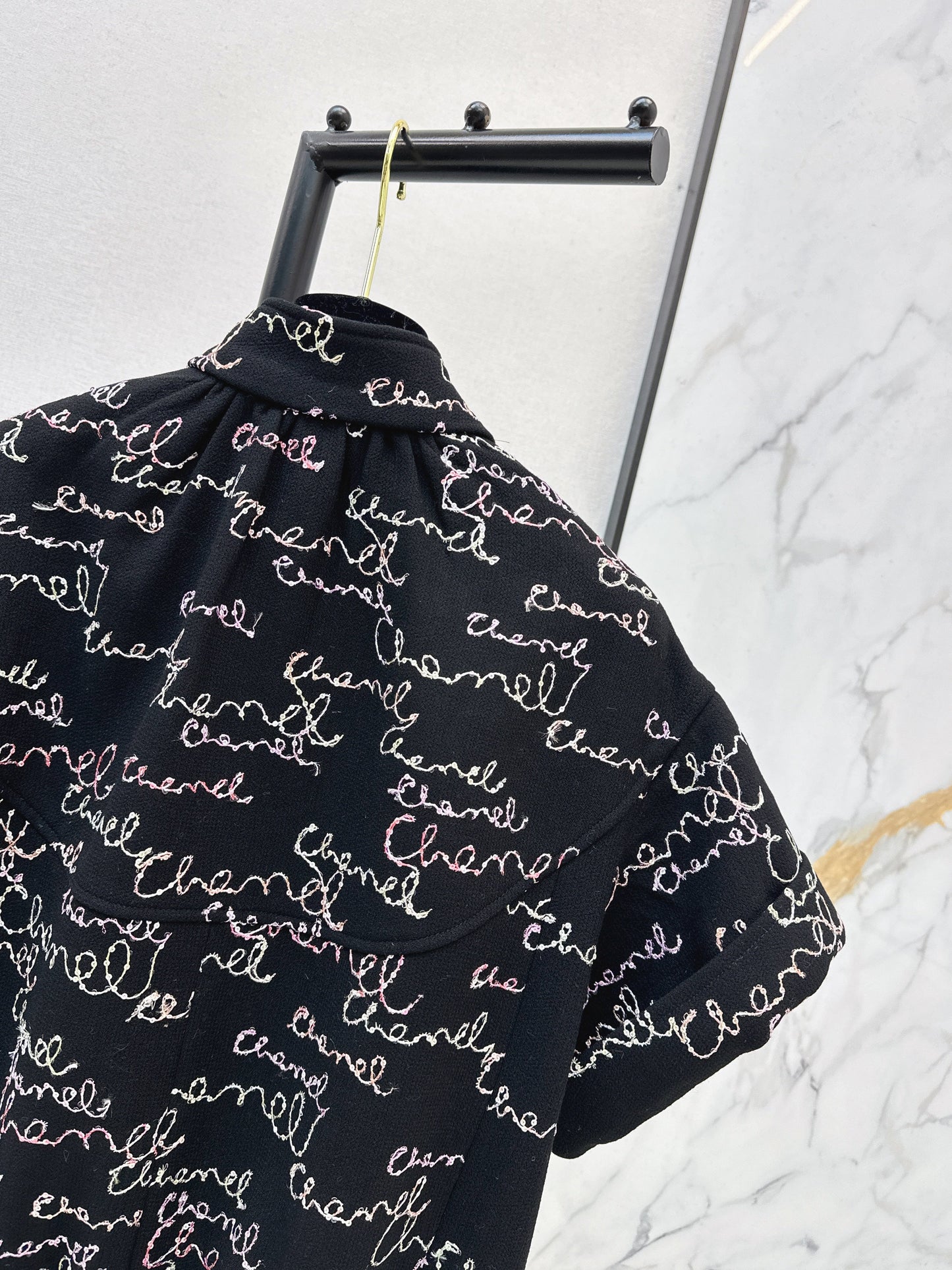 Chan NEW sequin embroidery vest jacket