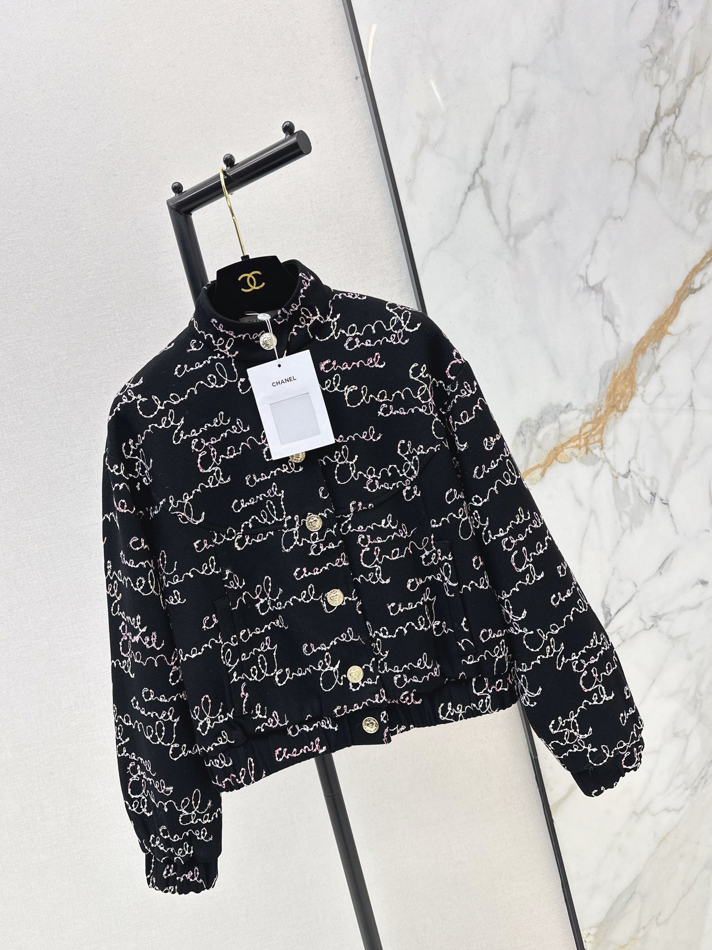 Chan NEW sequin embroidery jacket