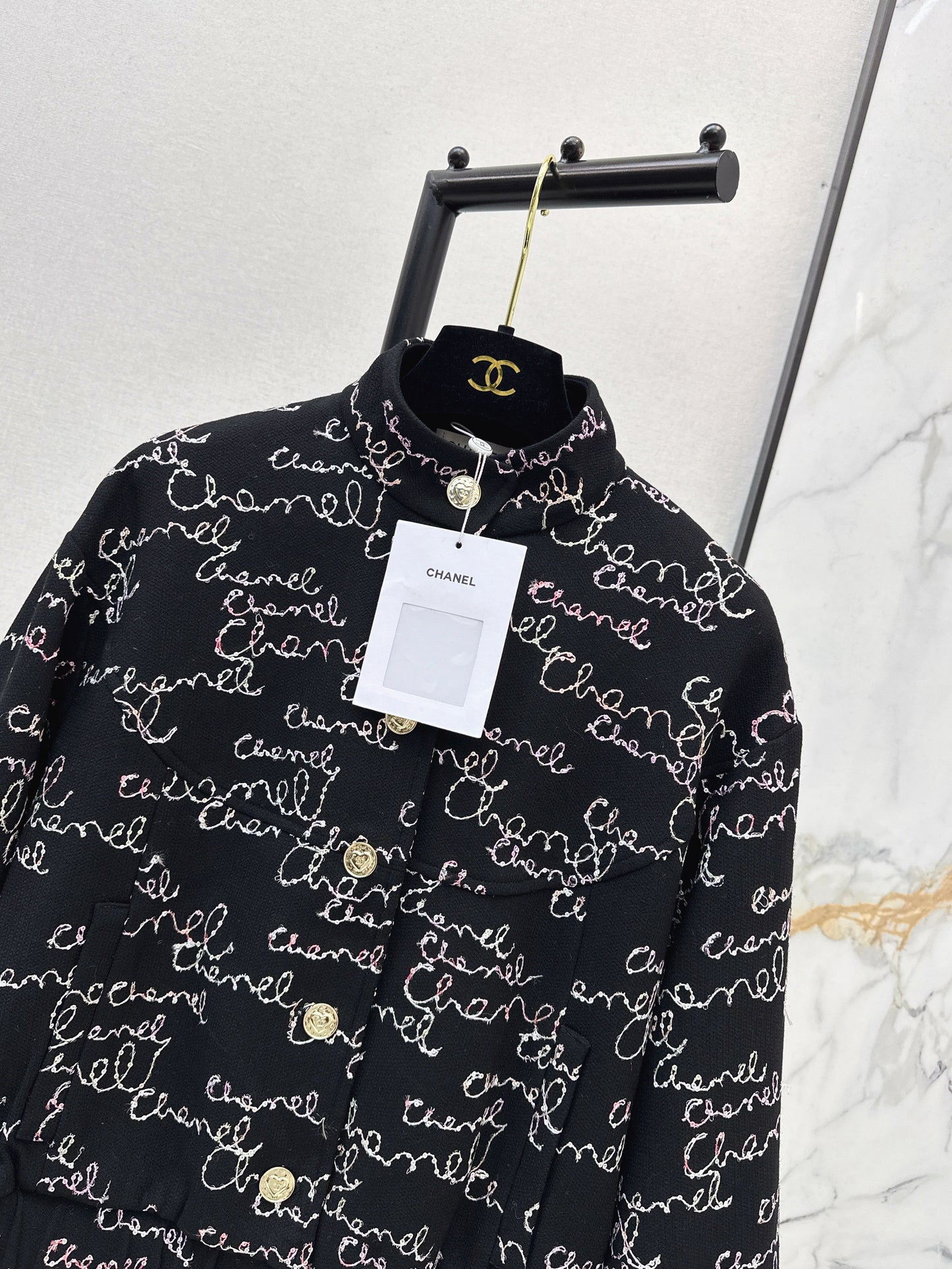 Chan NEW sequin embroidery jacket