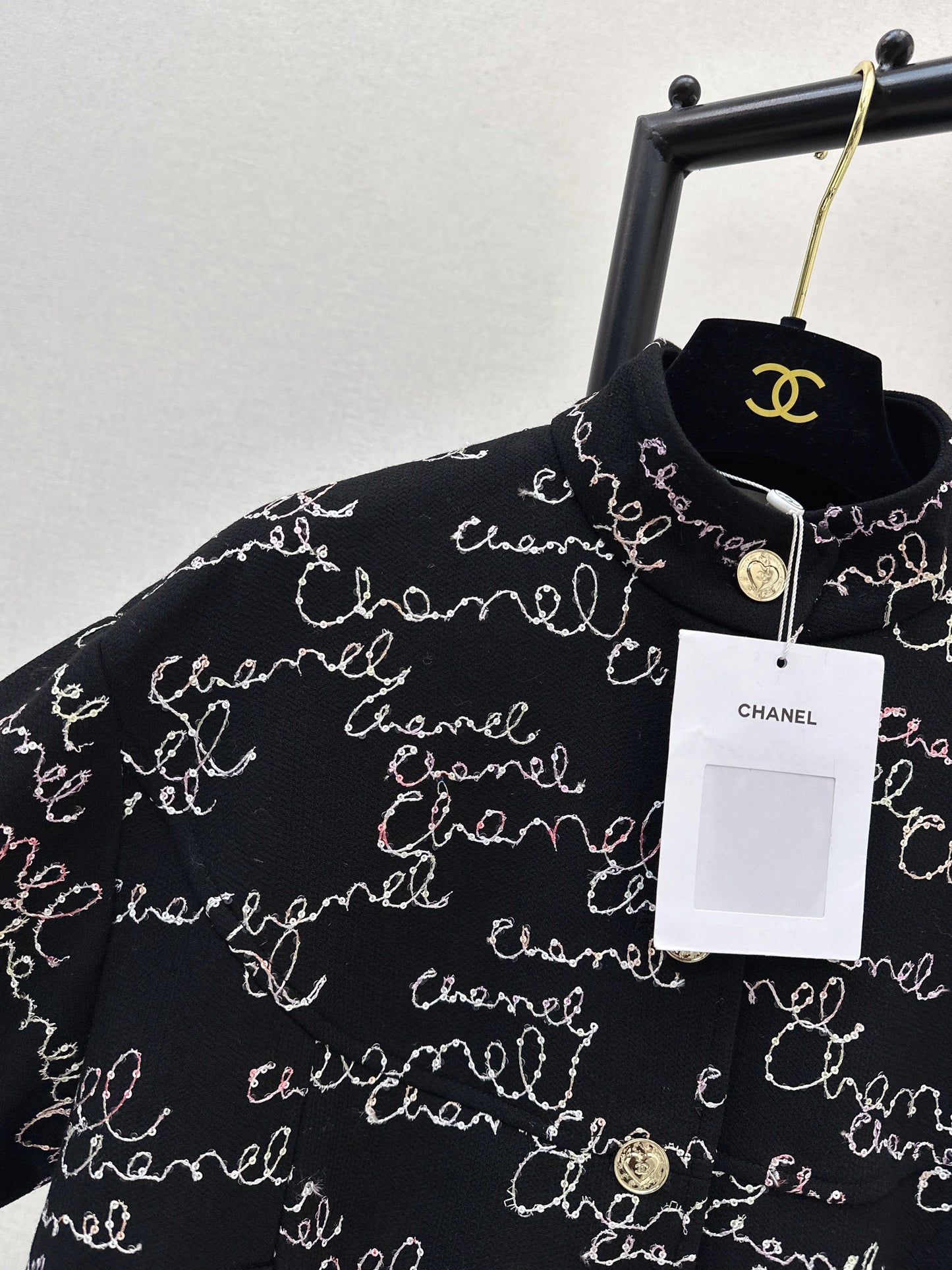 Chan NEW sequin embroidery jacket