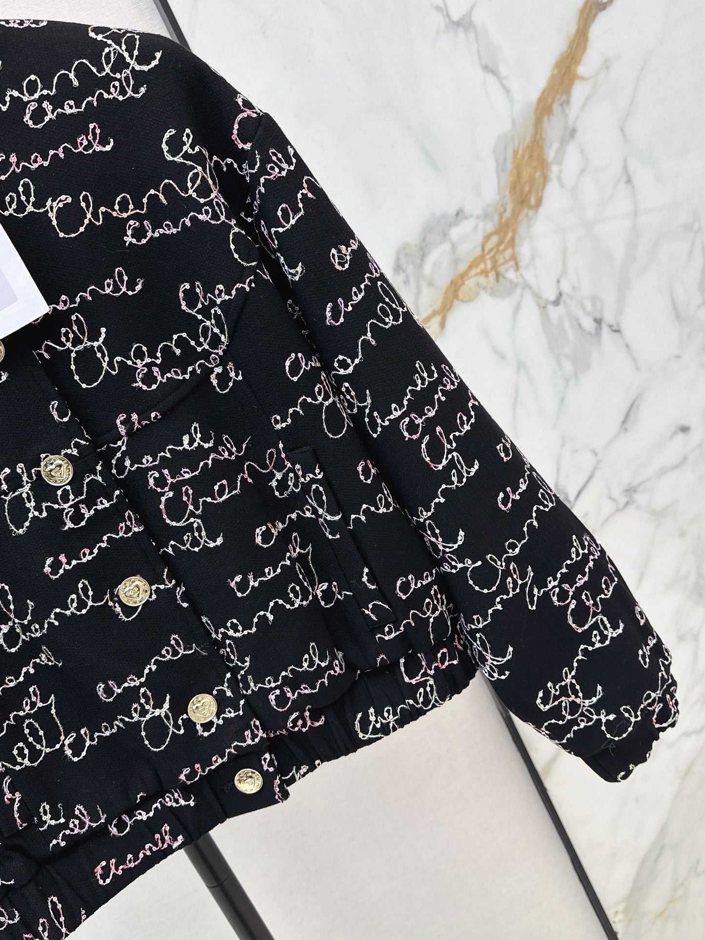 Chan NEW sequin embroidery jacket