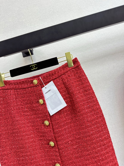 Chan NEW woven skirts