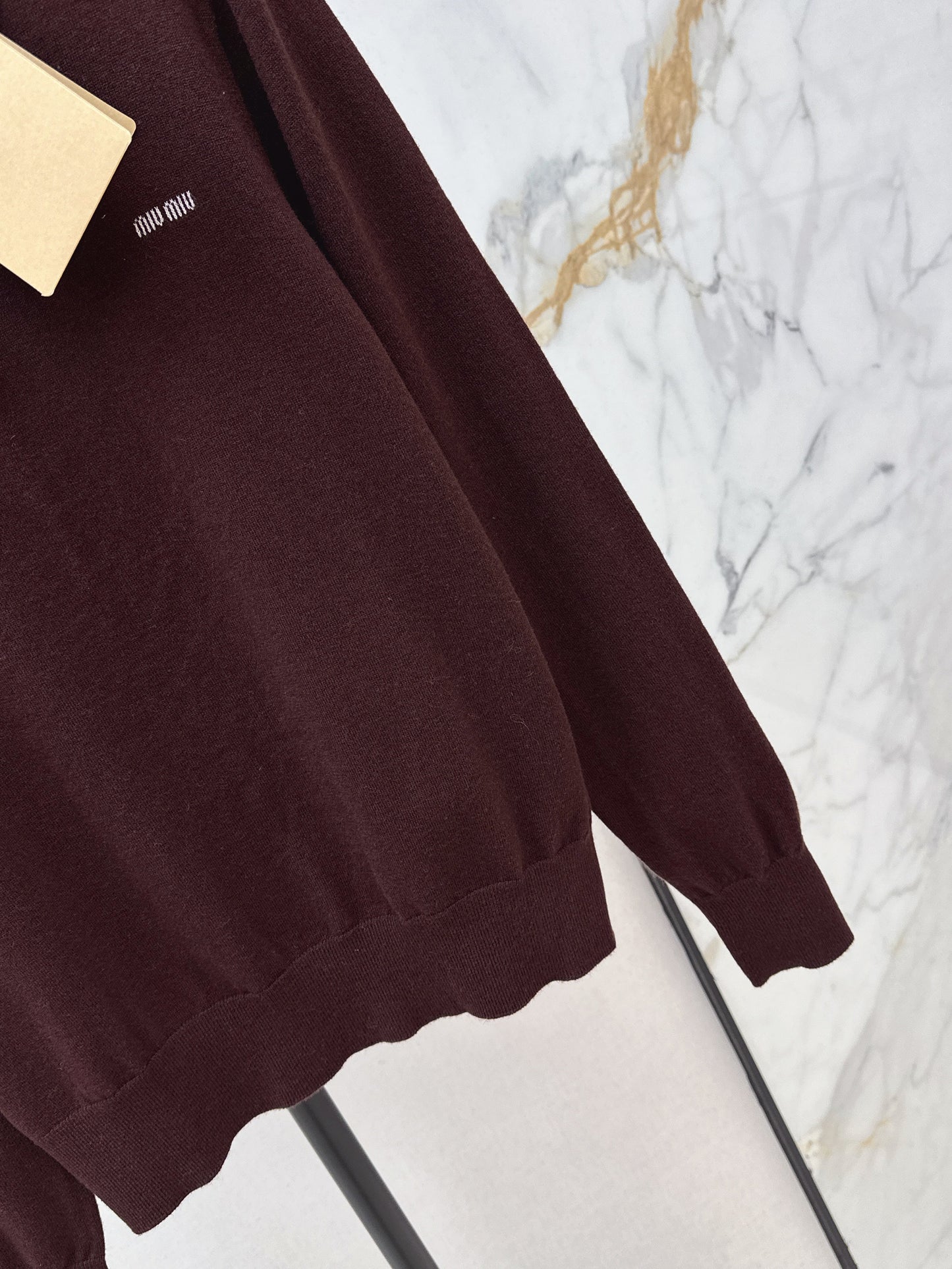 Miu NEW embroidered sweater