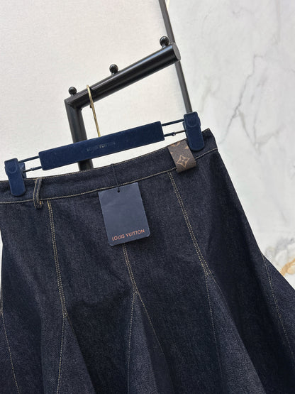 Louis NEW A-line denim skirts