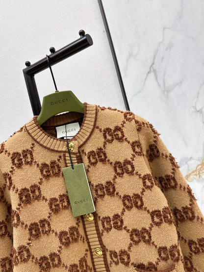 Guc NEW jacquard cardigan