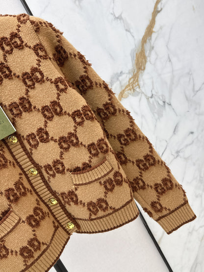 Guc NEW jacquard cardigan