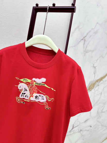 Bur NEW embroidery t-shirt