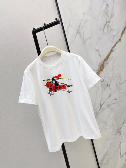 Bur NEW embroidery t-shirt