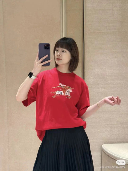 Bur NEW embroidery t-shirt