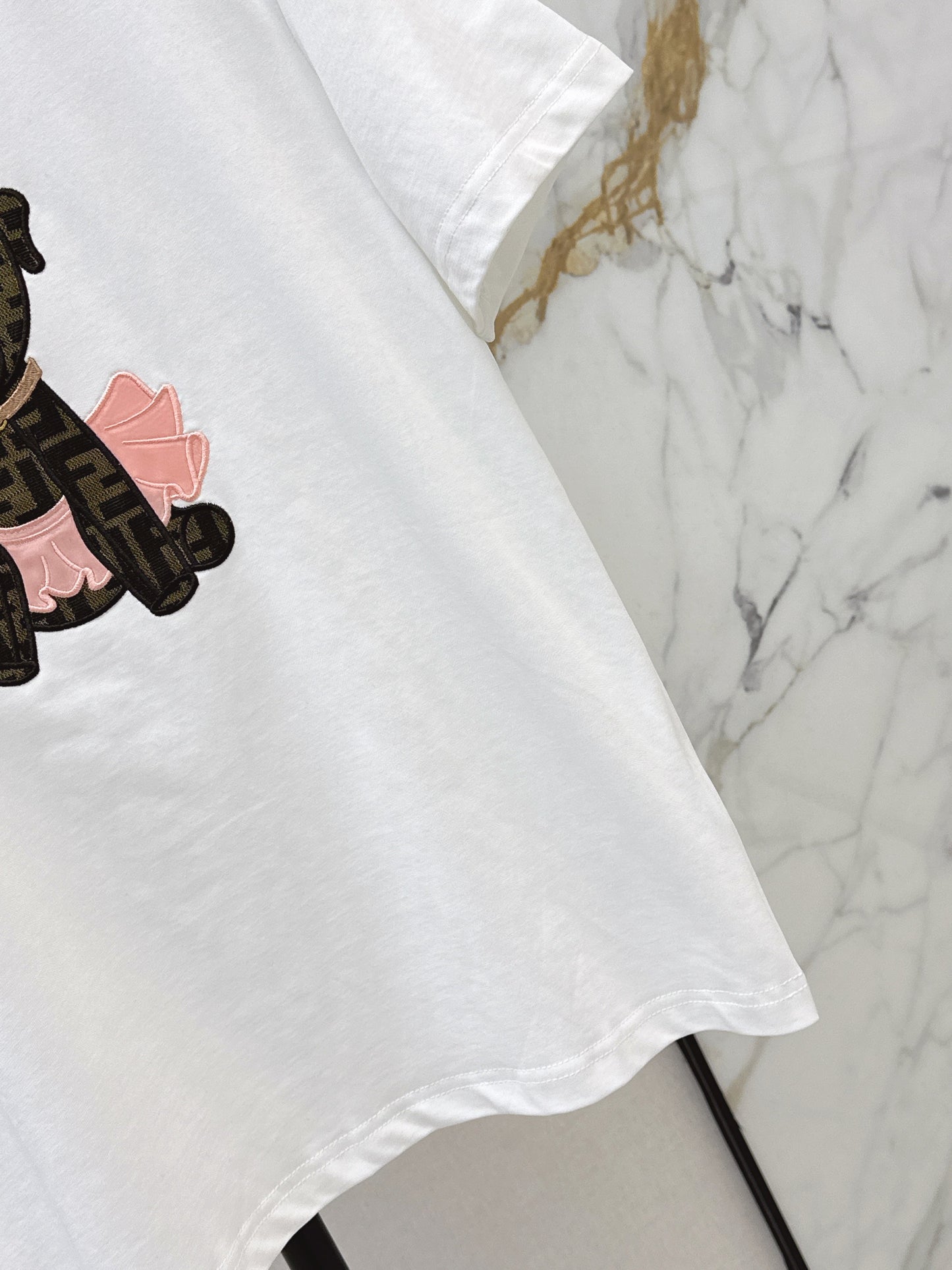 Fend NEW embroidered t-shirt