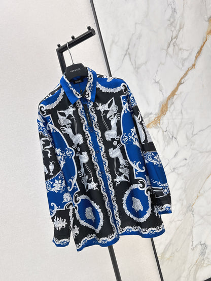 Ver NEW print silk shirts