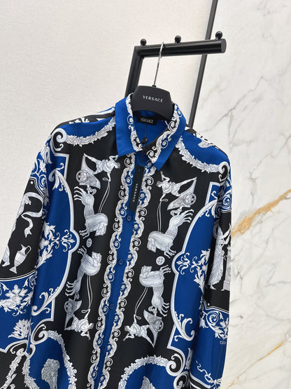 Ver NEW print silk shirts