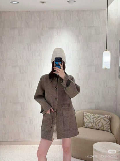 Louis NEW lapel overcoats