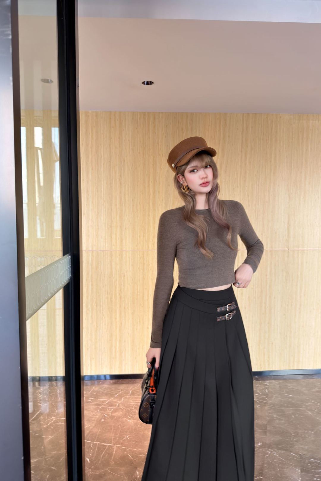 Louis NEW pleated skirts