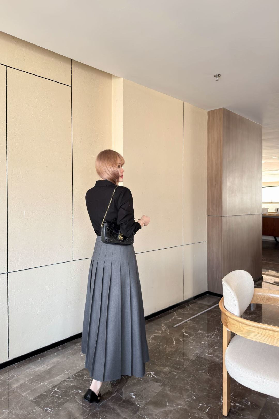 Louis NEW pleated skirts