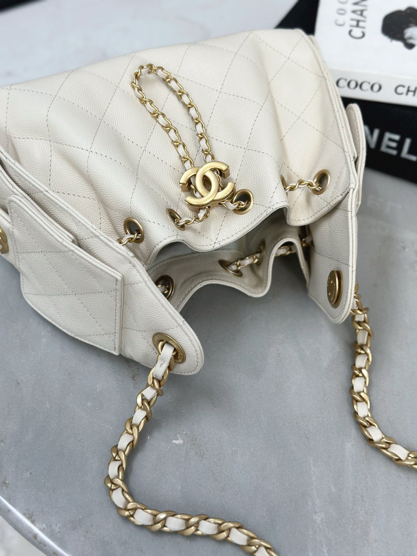 Chan NEW 26C hobo bag