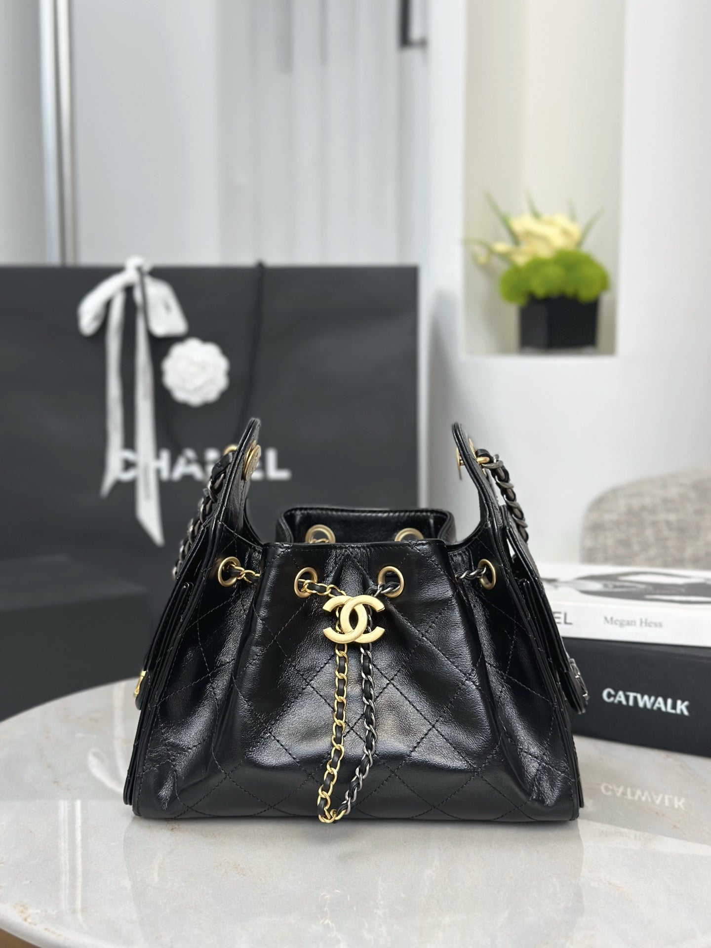 Chan NEW 26C hobo bag