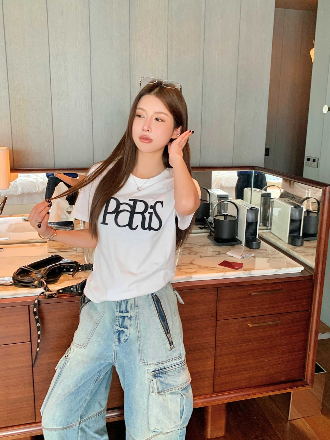 Balen NEW embroidery t-shirt