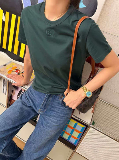 Guc NEW embroidery t-shirt