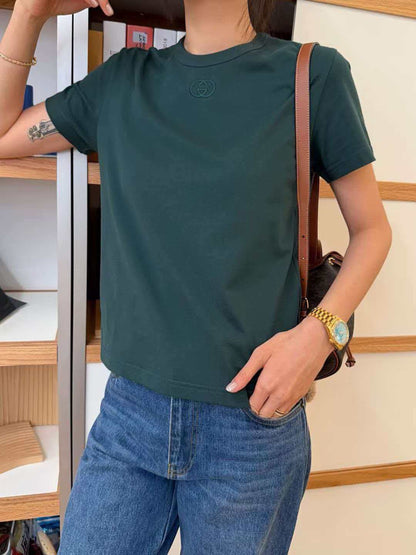 Guc NEW embroidery t-shirt