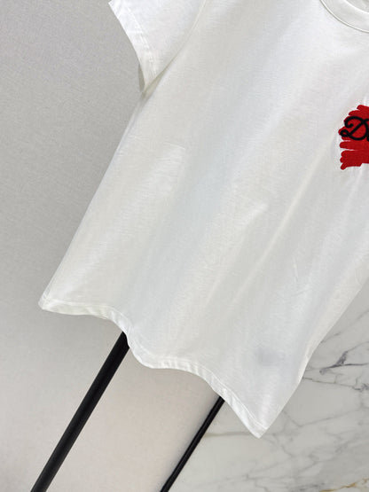 CD NEW heart print t-shirt