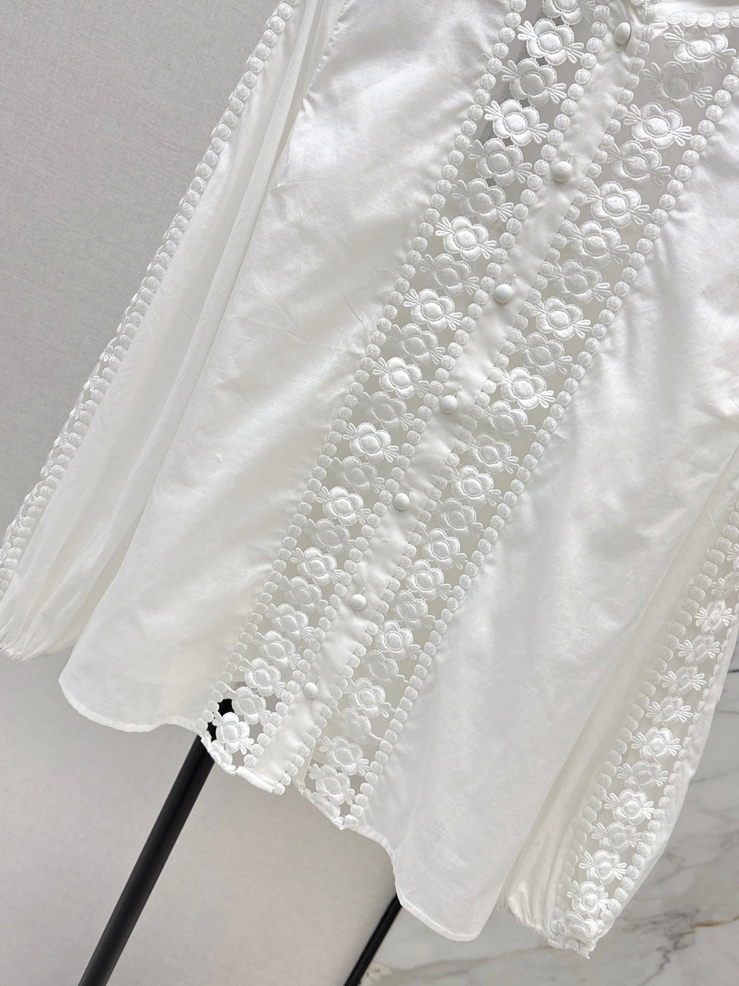 Zimm NEW  contract lace trim shirts