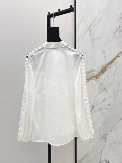 Zimm NEW  contract lace trim shirts