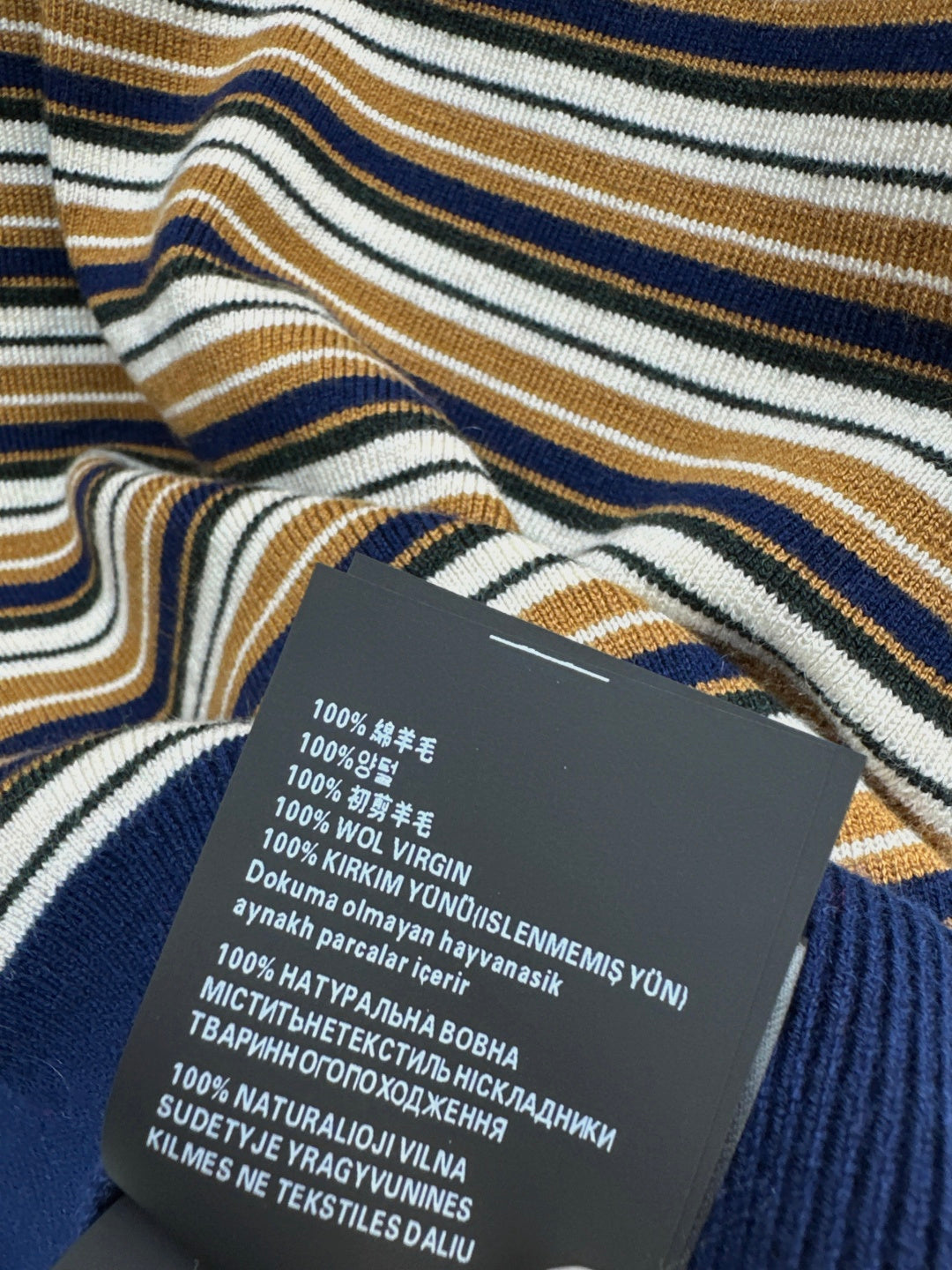 Miu NEW stripe polo shirts