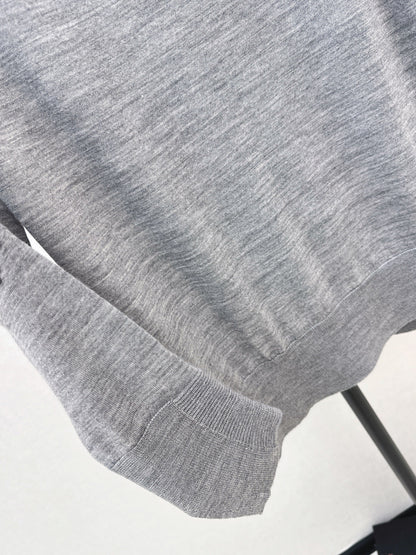 Es NEW  embroidery lace off shoulder sweater