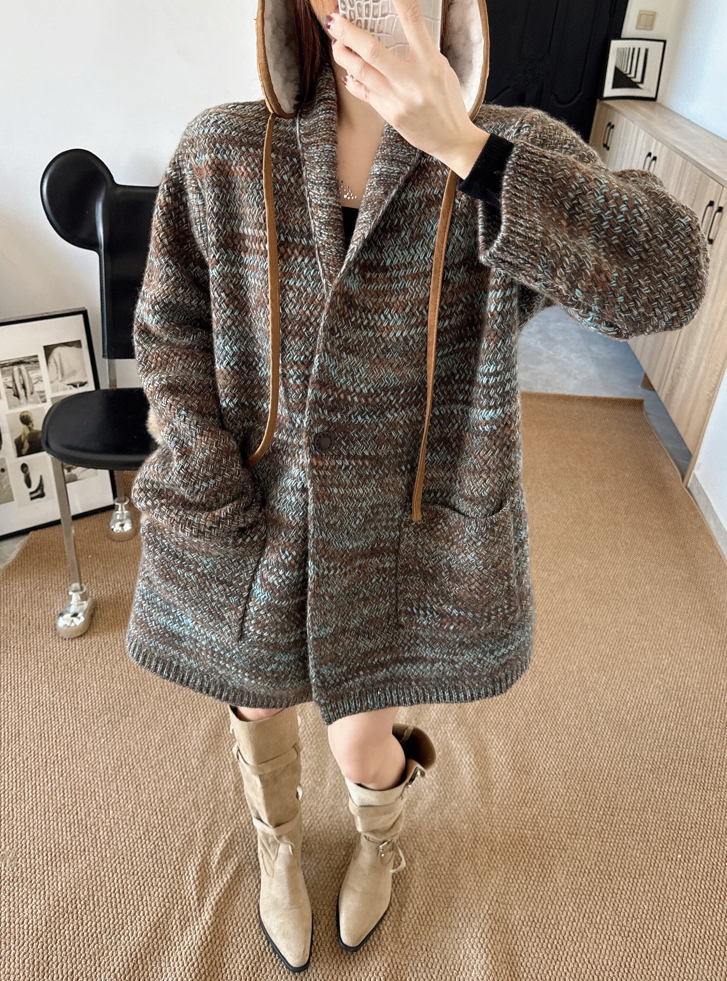 Loro NEW cashmere knitted overcoats