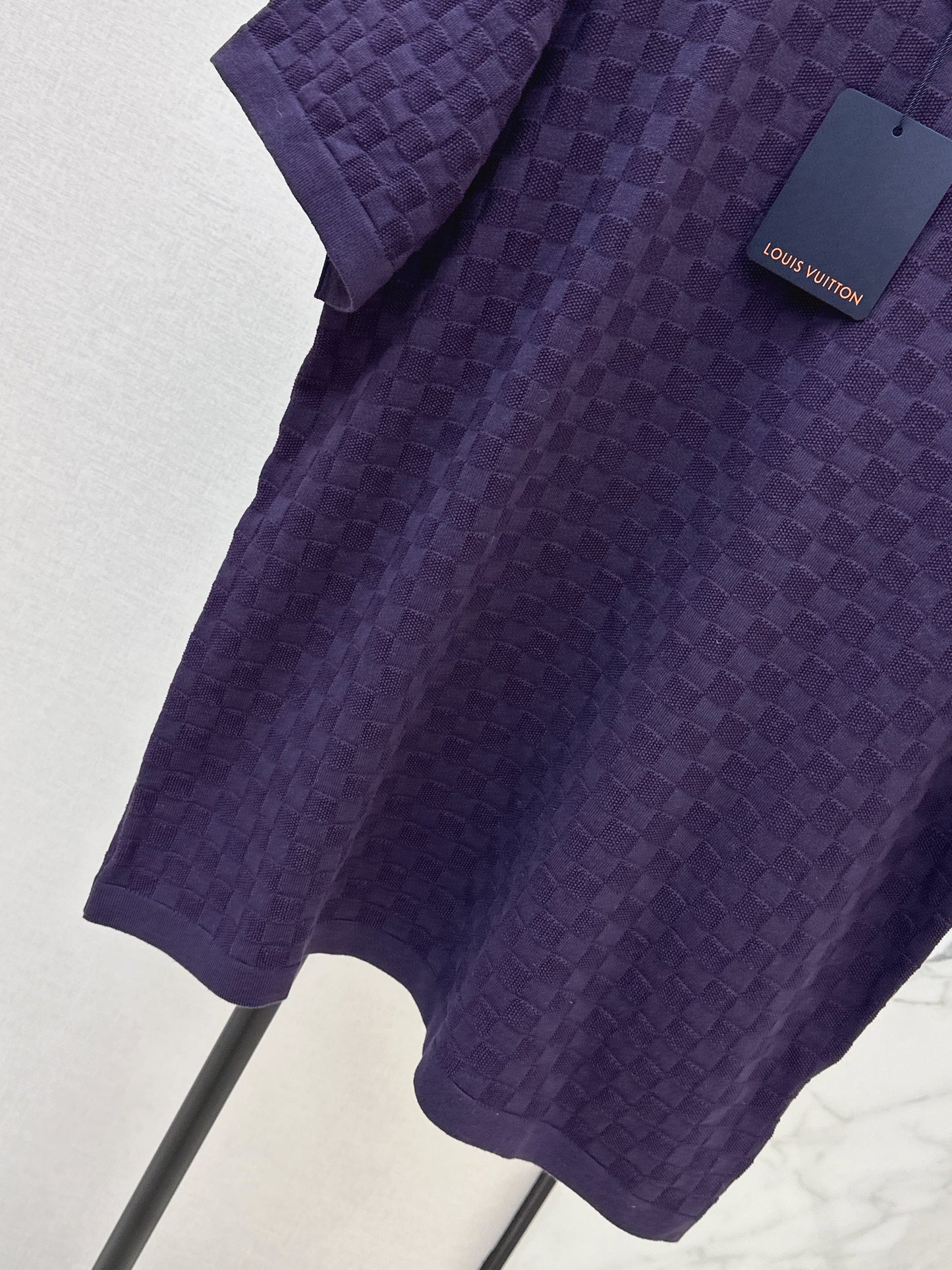 Louis NEW check embroidery t-shirt