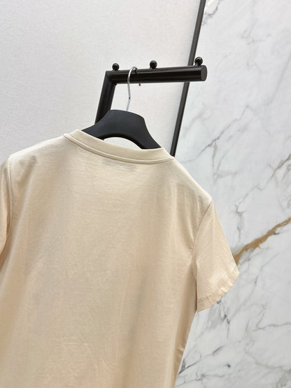 CD NEW 3d embroidery beading t-shirts