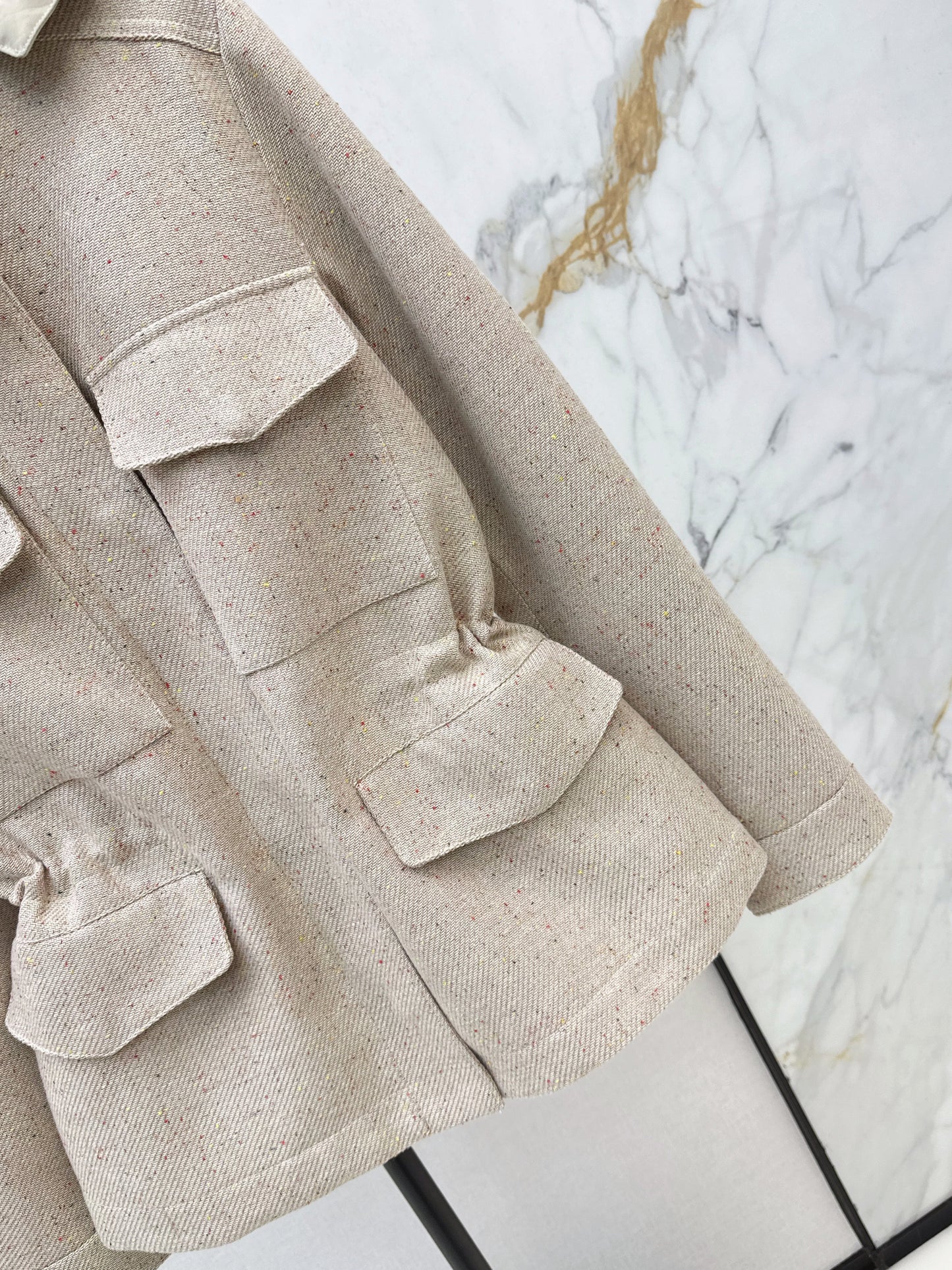 Loro NEW hooded drawstring waist jacket