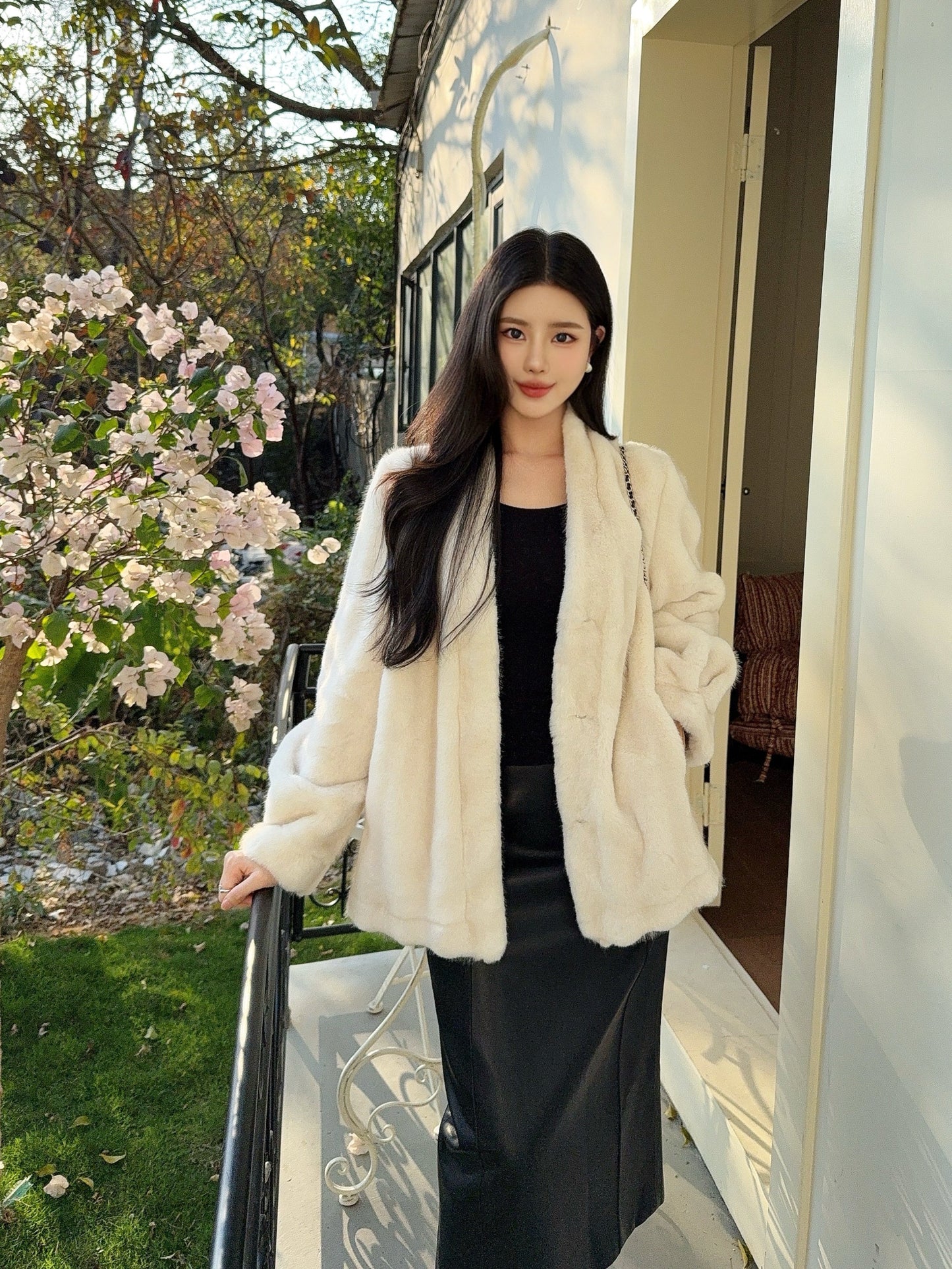 Loro NEW faux fur coats