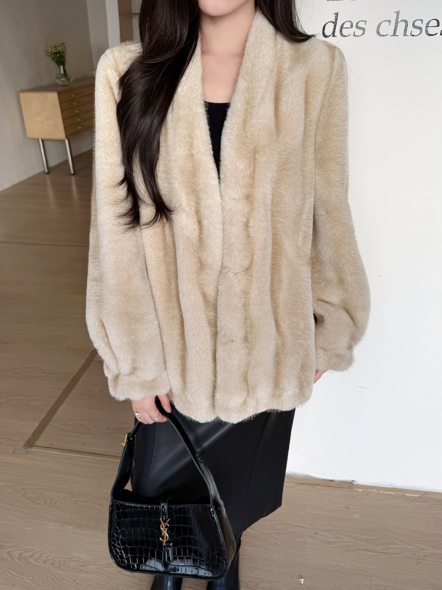 Loro NEW faux fur coats