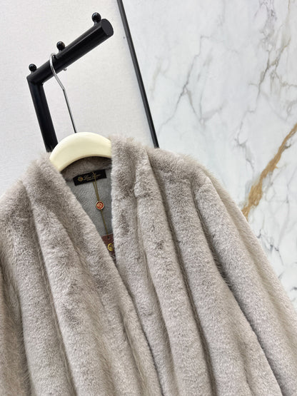 Loro NEW faux fur coats