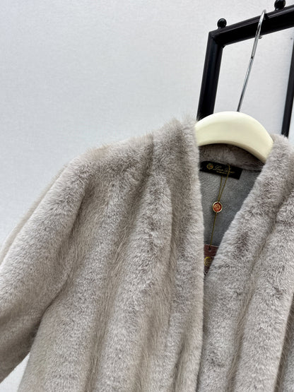 Loro NEW faux fur coats
