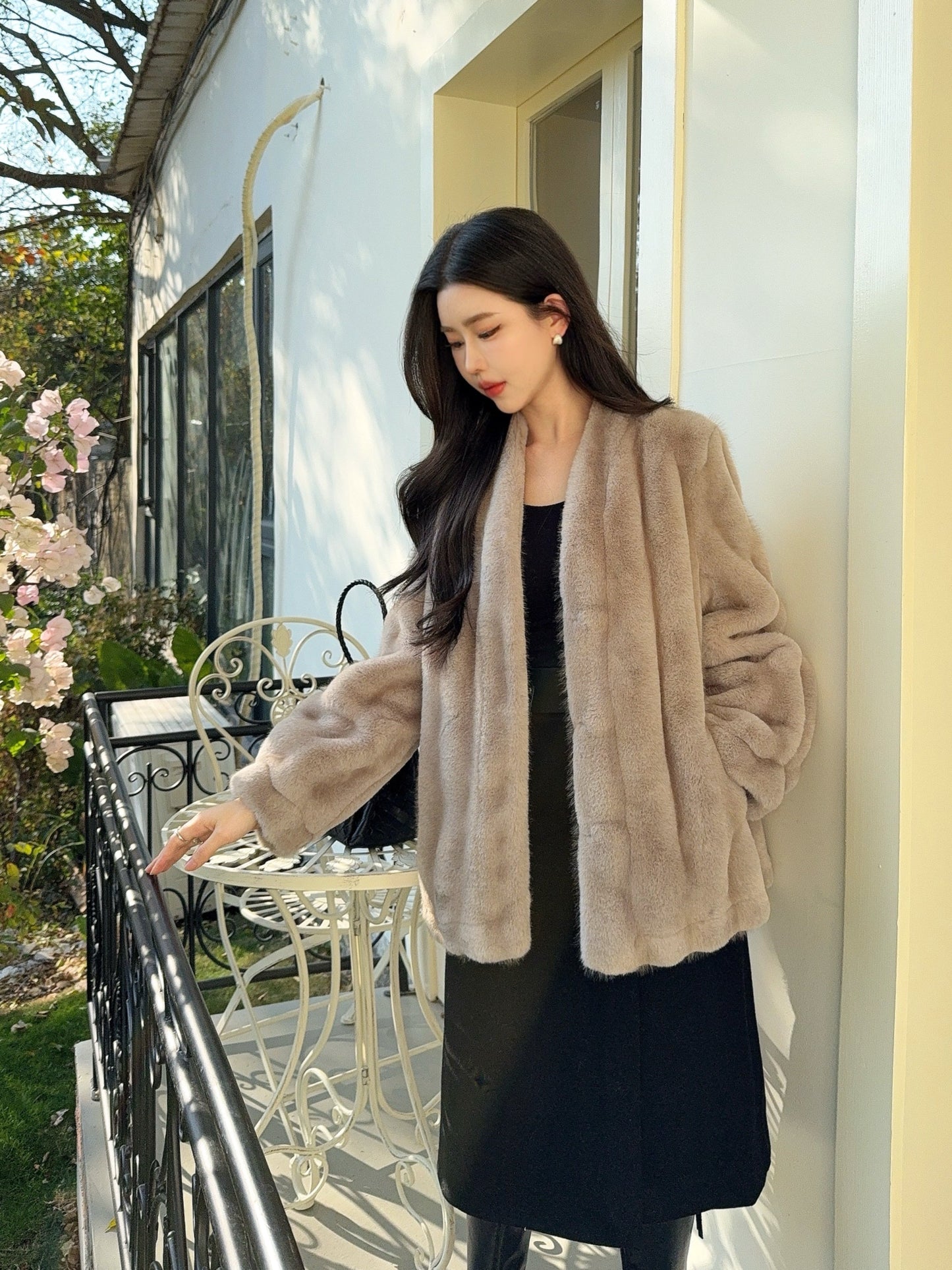 Loro NEW faux fur coats