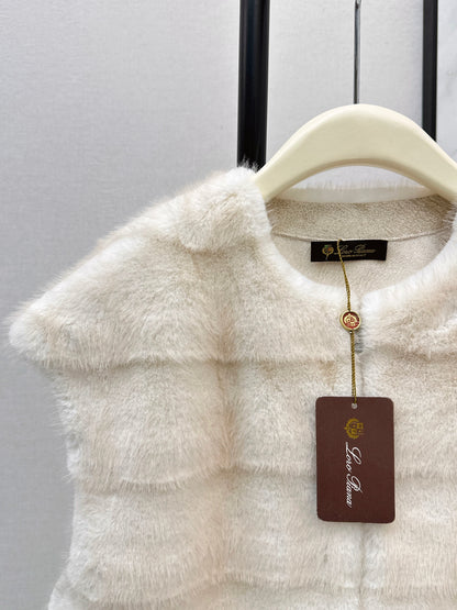 Loro NEW fur vest jacket