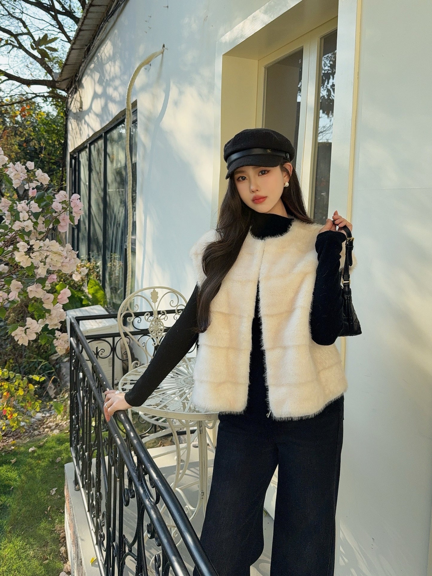 Loro NEW fur vest jacket