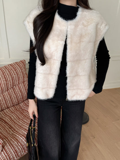 Loro NEW fur vest jacket
