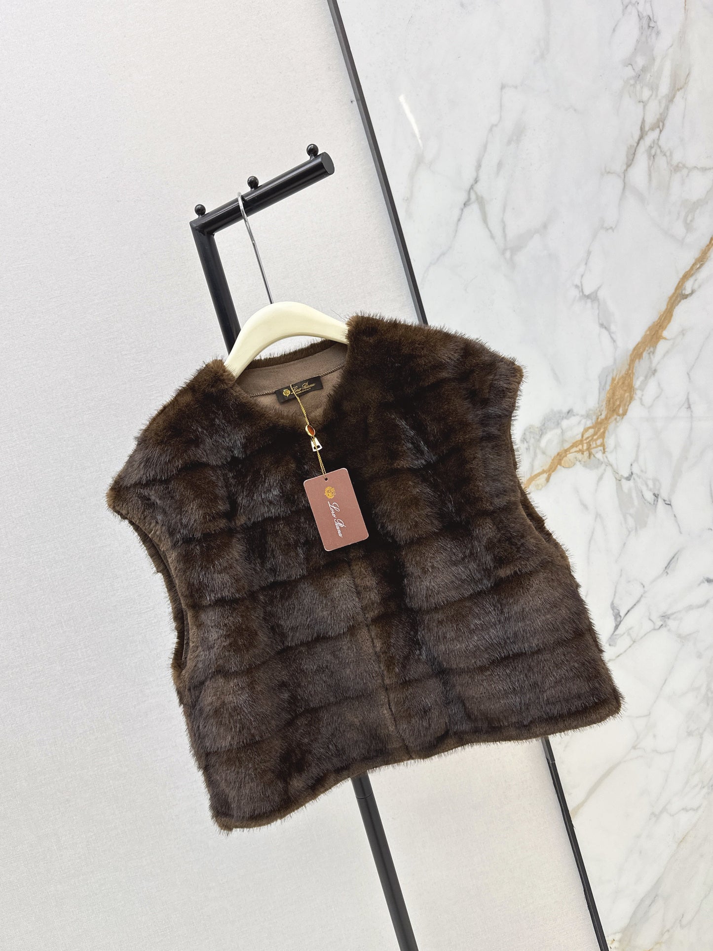 Loro NEW fur vest jacket