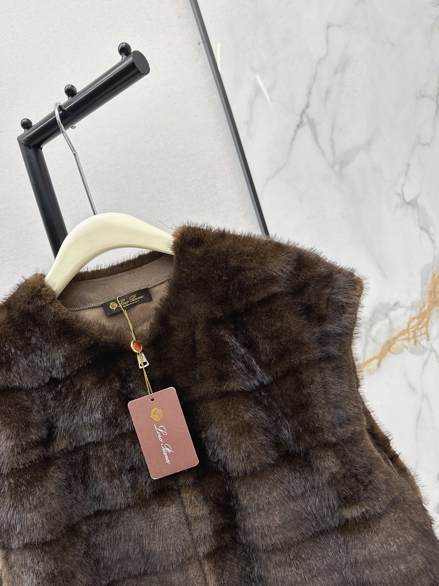 Loro NEW fur vest jacket